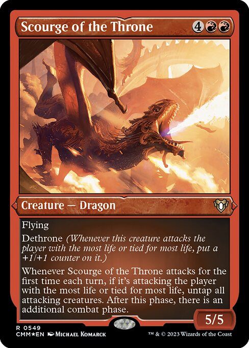 Scourge of the Throne - Commander Masters - 549