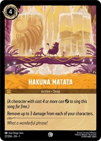 Hakuna Matata - The First Chapter - 27/204