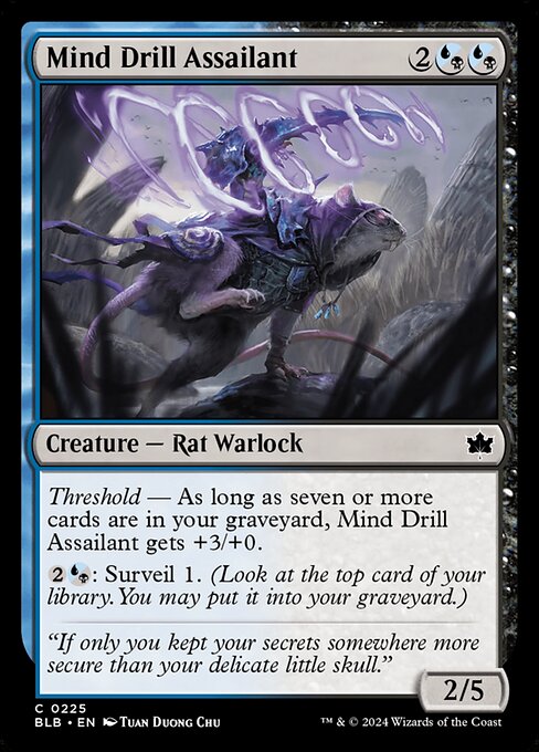 Mind Drill Assailant - Bloomburrow - 225