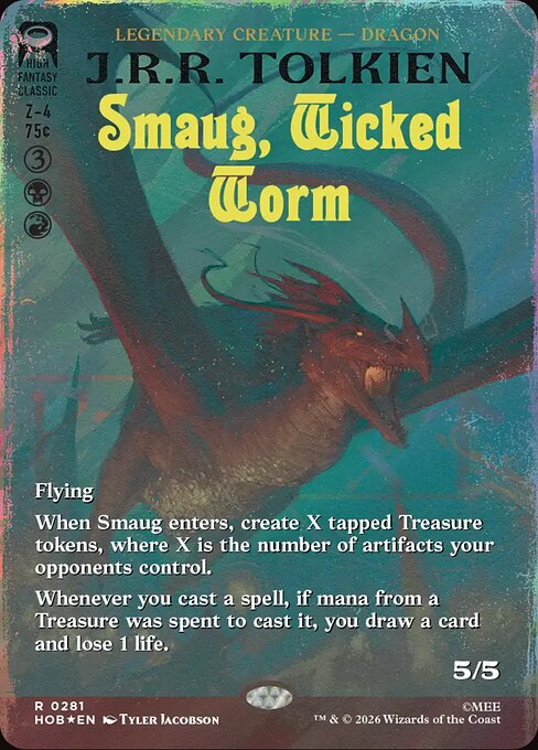 Smaug, Wicked Worm - The Hobbit - 281