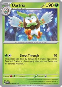 Dartrix - SV03: Obsidian Flames - 014/197