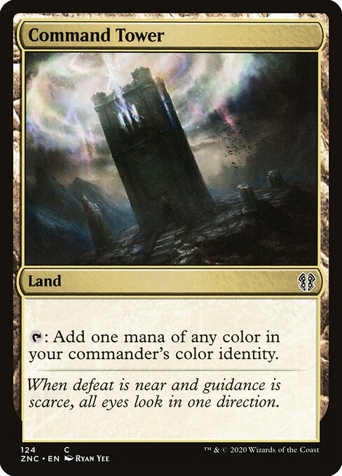 Command Tower - Zendikar Rising Commander - 124