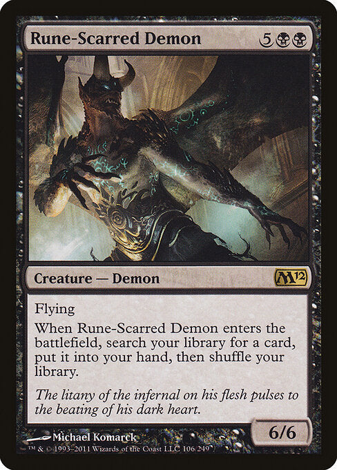 Rune-Scarred Demon - Magic 2012 - 106