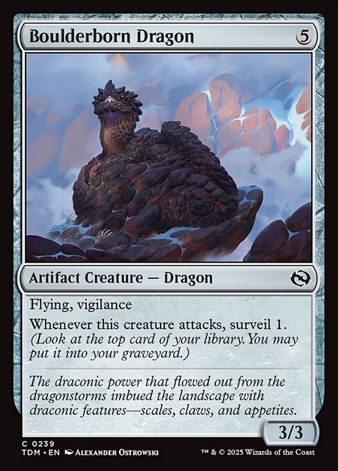 Boulderborn Dragon - Tarkir: Dragonstorm - 239
