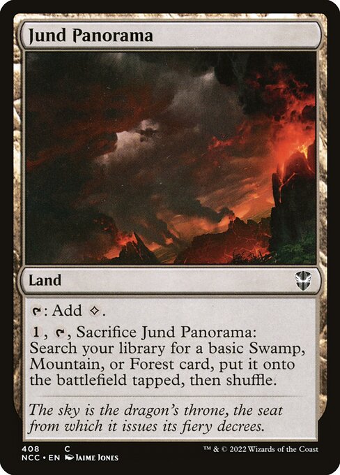 Jund Panorama - New Capenna Commander - 408