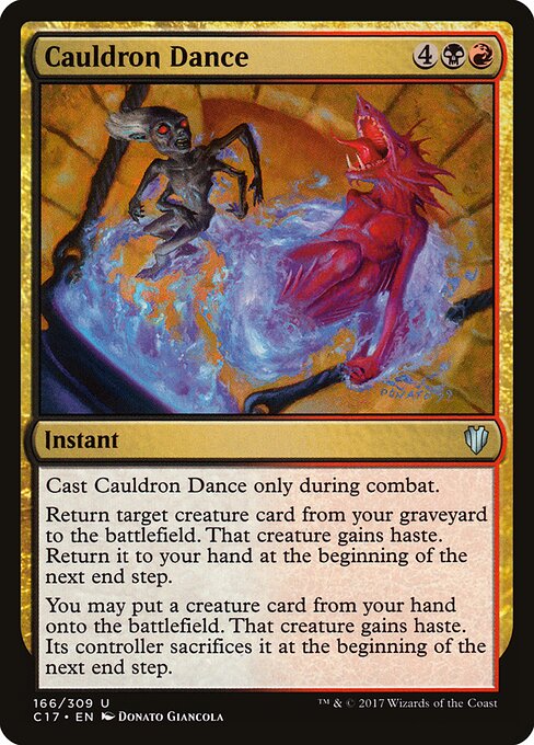 Cauldron Dance - Commander 2017 - 166