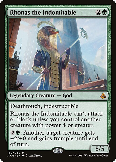 Rhonas the Indomitable - Amonkhet - 182