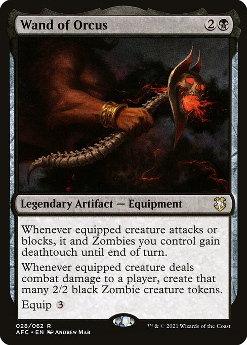 Wand of Orcus - Forgotten Realms Commander - 28