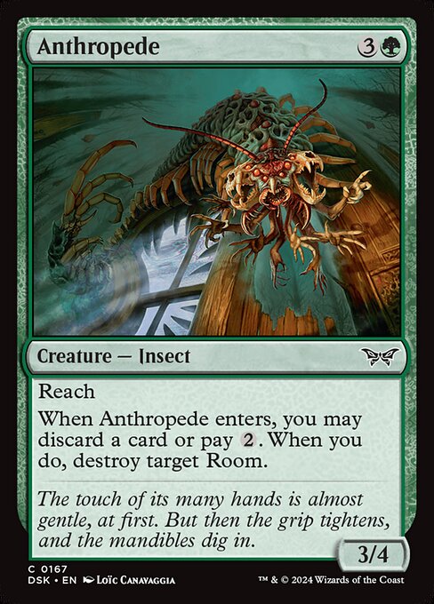 Anthropede - Duskmourn: House of Horror - 167
