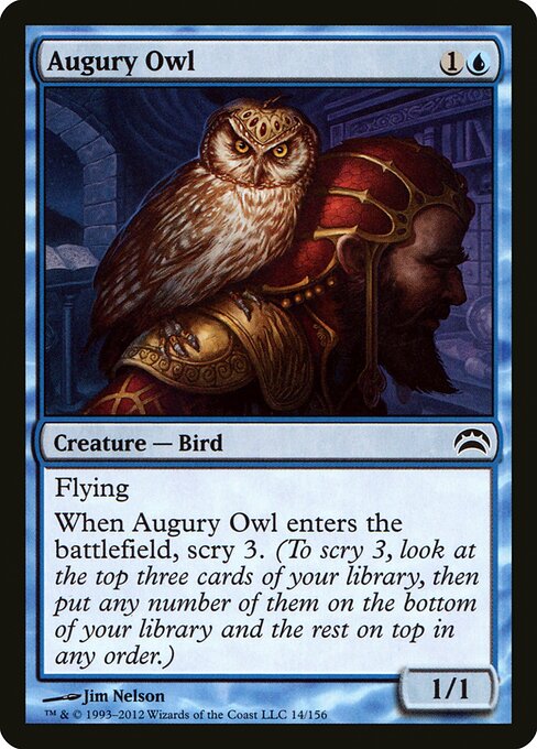 Augury Owl - Planechase 2012 - 14