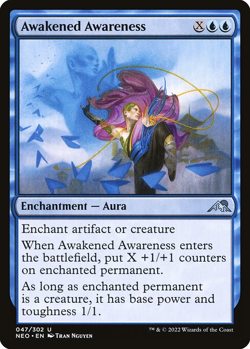 Awakened Awareness - Kamigawa: Neon Dynasty - 47