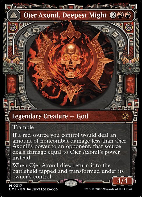 Ojer Axonil, Deepest Might // Temple of Power - The Lost Caverns of Ixalan - 317