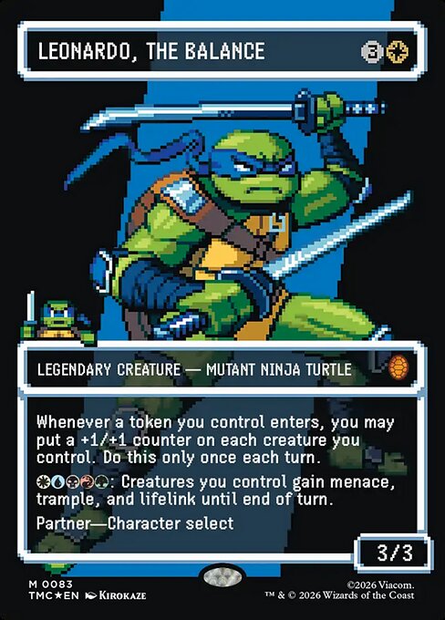 Leonardo, the Balance - Teenage Mutant Ninja Turtles Eternal - 83