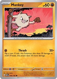 Mankey - SV: Scarlet & Violet 151 - 056/165