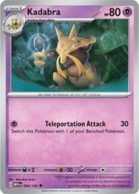 Kadabra - SV: Scarlet & Violet 151 - 064/165