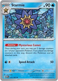 Starmie - SV: Scarlet & Violet 151 - 121/165