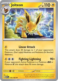Jolteon - SV: Scarlet & Violet 151 - 135/165