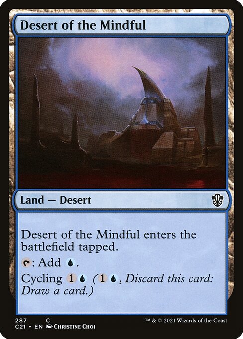 Desert of the Mindful - Commander 2021 - 287