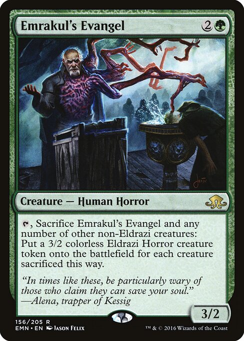 Emrakul's Evangel - Eldritch Moon - 156