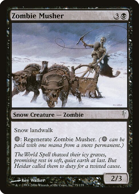 Zombie Musher - Coldsnap - 75