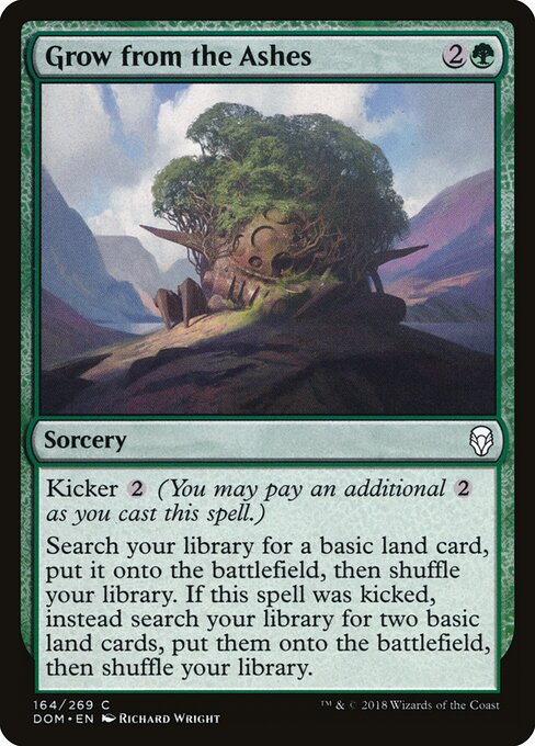 Grow from the Ashes - Dominaria - 164