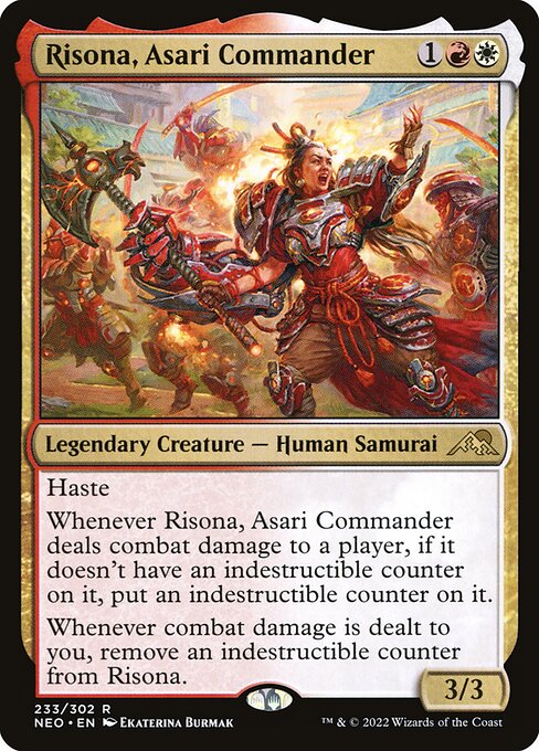 Risona, Asari Commander - Kamigawa: Neon Dynasty - 233