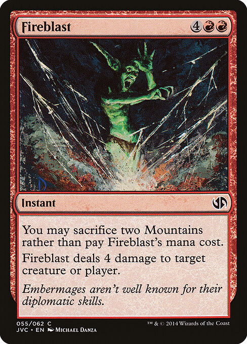 Fireblast - Duel Decks Anthology: Jace vs. Chandra - 55