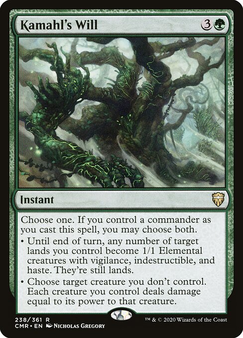Kamahl's Will - Commander Legends - 238