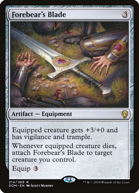 Forebear's Blade - Dominaria - 214