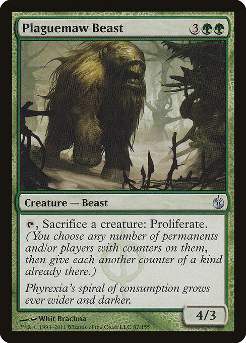Plaguemaw Beast - Mirrodin Besieged - 87