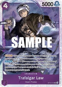 Trafalgar Law (010) - ST-10: Ultra Deck The Three Captains - ST10-010