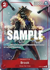 Brook (CS 2023 Celebration Pack) - One Piece Promotion Cards - ST01-011