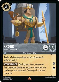 Kronk - Junior Chipmunk - Rise of the Floodborn - 185/204