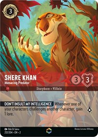 Shere Khan - Menacing Predator (Enchanted) - Rise of the Floodborn - 212/204