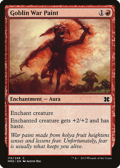 Goblin War Paint - Modern Masters 2015 - 115