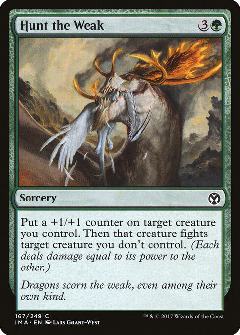 Hunt the Weak - Iconic Masters - 167