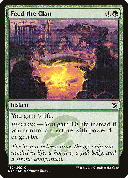 Feed the Clan - Khans of Tarkir - 132