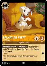 Dalmatian Puppy - Tail Wagger (4a/204) - Into the Inklands - 4a/204
