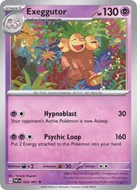 Exeggutor - SV: Paldean Fates - 024/091