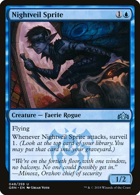 Nightveil Sprite - Guilds of Ravnica - 48