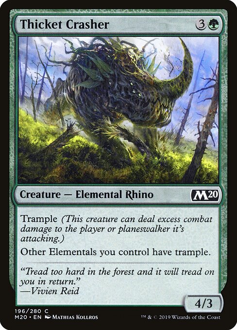 Thicket Crasher - Core Set 2020 - 196