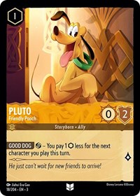 Pluto - Friendly Pooch - Into the Inklands - 18/204