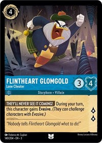Flintheart Glomgold - Lone Cheater - Into the Inklands - 140/204