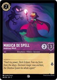 Magica De Spell - Ambitious Witch - Into the Inklands - 48/204