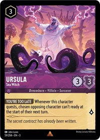 Ursula - Sea Witch - Into the Inklands - 59/204