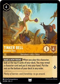 Tinker Bell - Generous Fairy - Into the Inklands - 22/204