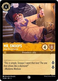 Mr. Snoops - Inept Businessman - Into the Inklands - 11/204