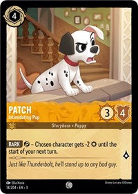 Patch - Intimidating Pup - Into the Inklands - 14/204
