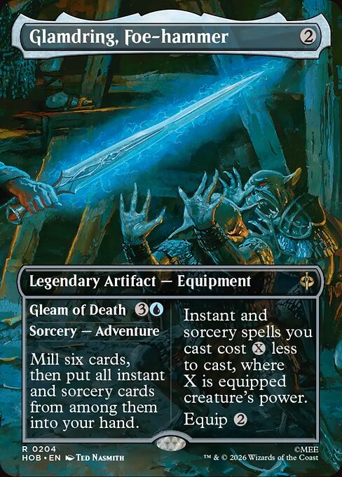Glamdring, Foe-hammer // Gleam of Death - The Hobbit - 204
