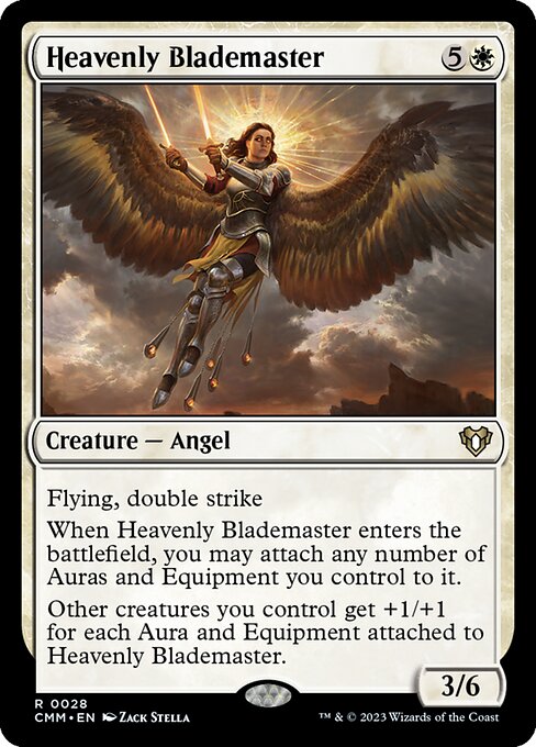 Heavenly Blademaster - Commander Masters - 28